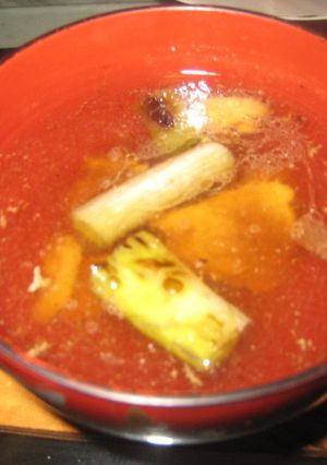 かもの焼き葱汁-レシピのメイン写真