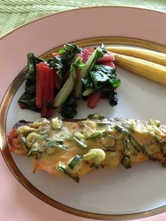 サーモンのレンジ焼き 味噌マヨネーズ-レシピのメイン写真