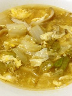 簡単スープ*酸辣湯(サンラータン)-レシピのメイン写真