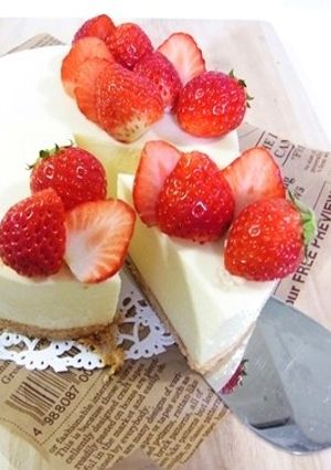 濃厚レアチーズケーキ-レシピのメイン写真