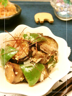 茄子とピーマンの醤油麹×ケチャップ炒め-レシピのメイン写真