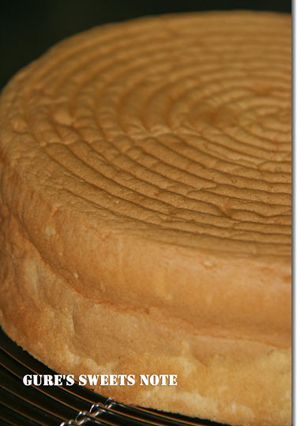 基本の☆スポンジケーキ（別立て法）-レシピのメイン写真