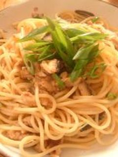 さば味噌パスタ-レシピのメイン写真