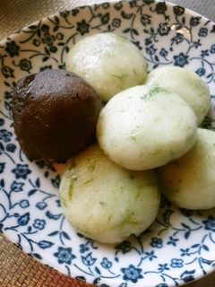 よもぎを使いたい♪(よもぎ団子)-レシピのメイン写真