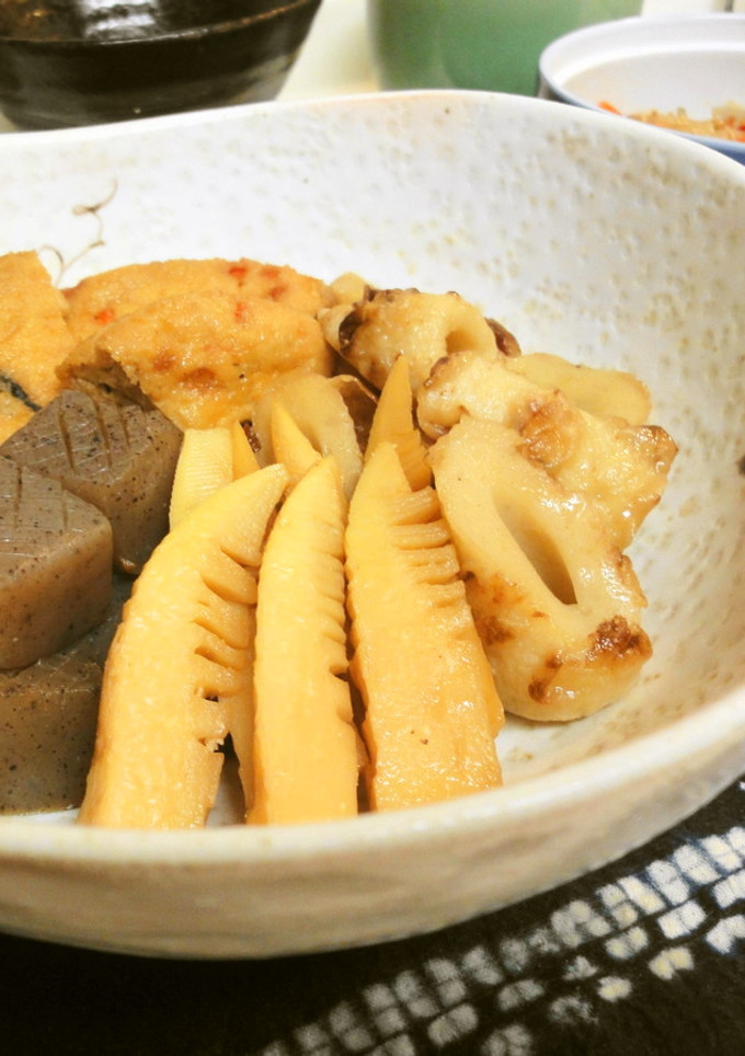 *筍とがんもと竹輪の煮物＊-レシピのメイン写真