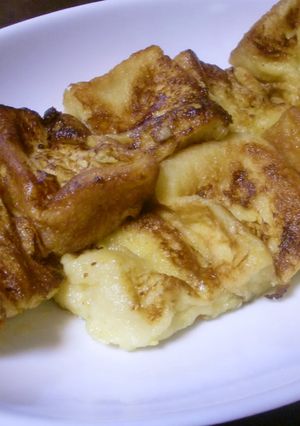 材料たったの３つ！！フレンチトースト♥-レシピのメイン写真