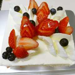 รูปของ ショートケーキ◇四角です