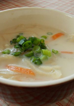 切り干し大根のミルク味噌スープ-レシピのメイン写真