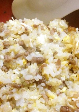 ひき肉のチャーハン-レシピのメイン写真