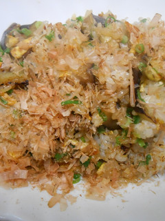 茄子チャーハン・かつおぶしかけ-レシピのメイン写真