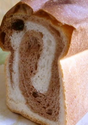 ホエーでもちもち♪マーブル食パン-レシピのメイン写真