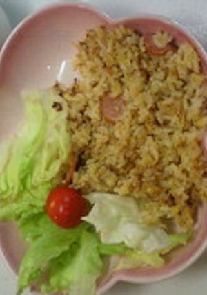 母から娘へ♪〜カレーチャーハン〜-レシピのメイン写真