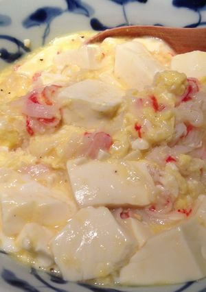 ●カニと豆腐のふわとろ中華●-レシピのメイン写真