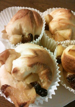 りんごとレーズンのパン-レシピのメイン写真