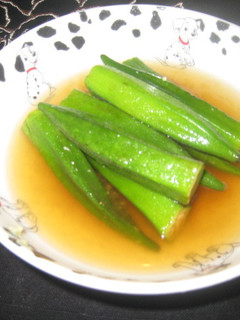 おくらのわさび醤油-レシピのメイン写真
