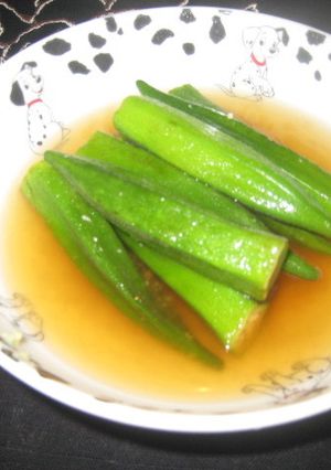 おくらのわさび醤油-レシピのメイン写真