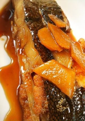 カレイの煮つけは煮汁をつけて☆-レシピのメイン写真