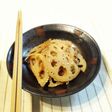 蓮根の黒酢炒め