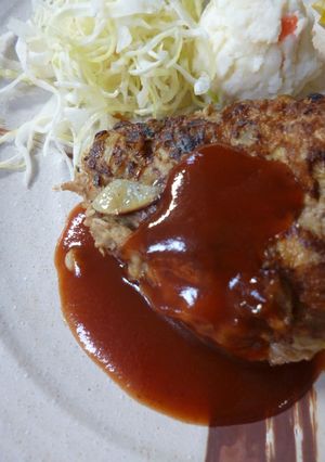 車麩入り・ハンバーグ-レシピのメイン写真