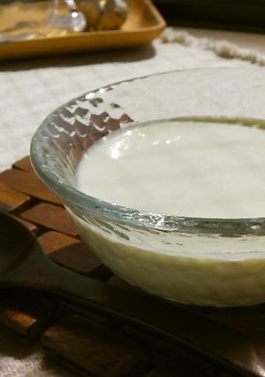 簡単！枝豆豆乳スープ♬お一人様98㌍-レシピのメイン写真