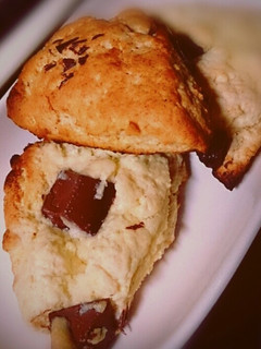 HM*トースターで作るチョコスコーン-レシピのメイン写真