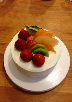 フレッシュフルーツケーキ-レシピのメイン写真