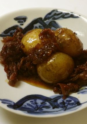 新じゃがの揚げ煮-レシピのメイン写真