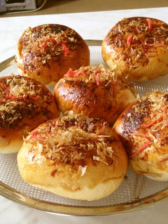 タコ焼きパンの具とトッピング-レシピのメイン写真