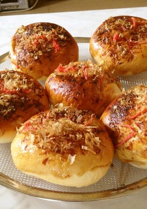 タコ焼きパンの具とトッピング-レシピのメイン写真