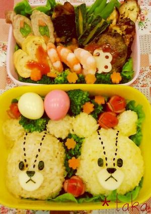 カンタンキャラ弁ルルロロ-レシピのメイン写真