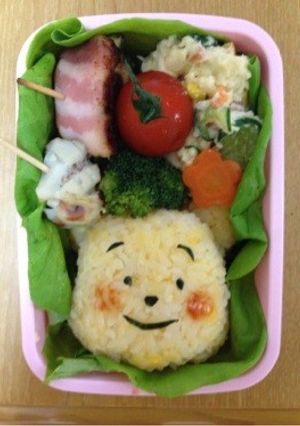 プーさんのキャラ弁-レシピのメイン写真