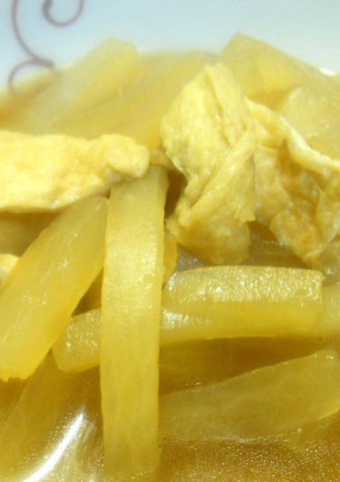 油揚げと大根の含め煮-レシピのメイン写真