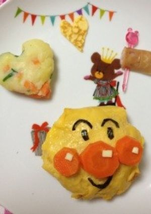 一歳☆誕生日にアンパンマン♪-レシピのメイン写真