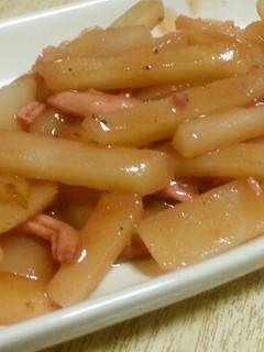 じゃがいもの塩辛バター焼き☆塩辛リメイク-レシピのメイン写真