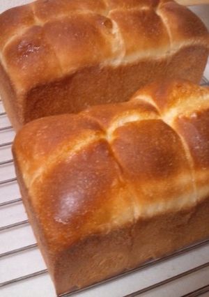 自家製酵母ブリオッシュ食パン♪-レシピのメイン写真