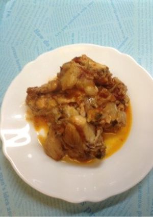 とり手羽元のトマト煮-レシピのメイン写真