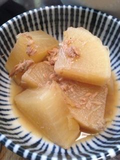 ツナでぱぱっと!大根煮-レシピのメイン写真
