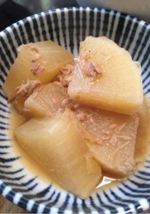 ツナでぱぱっと！大根煮-レシピのメイン写真