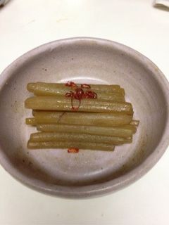ふきのきんぴら風-レシピのメイン写真