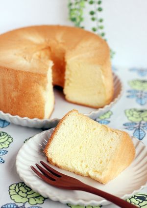失敗しない♪米粉と豆乳のシフォンケーキ-レシピのメイン写真