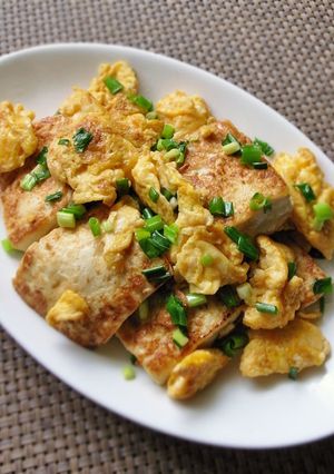 豆腐をコンガリ焼くと旨し!-レシピのメイン写真
