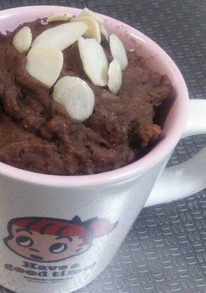 レンジで米粉と豆乳のカップでライスケーキ-レシピのメイン写真