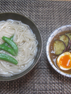 釜揚げカリーうどんつけ麺風-レシピのメイン写真