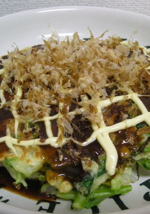 シャキシャキもやしのお好み焼き-レシピのメイン写真