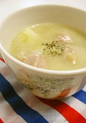 簡単！シチューのルーでクリームスープ-レシピのメイン写真