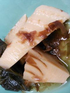 かつお節たっぷり♪竹の子と昆布の土佐煮-レシピのメイン写真