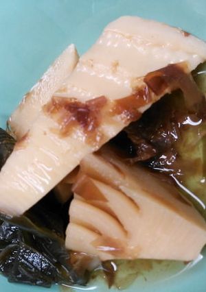 かつお節たっぷり♪竹の子と昆布の土佐煮-レシピのメイン写真