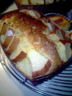 ホットケーキミックスでりんごケーキ-レシピのメイン写真