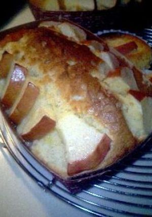 ホットケーキミックスでりんごケーキ-レシピのメイン写真