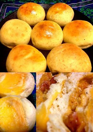 ころころ焼きチーズカレーパン-レシピのメイン写真